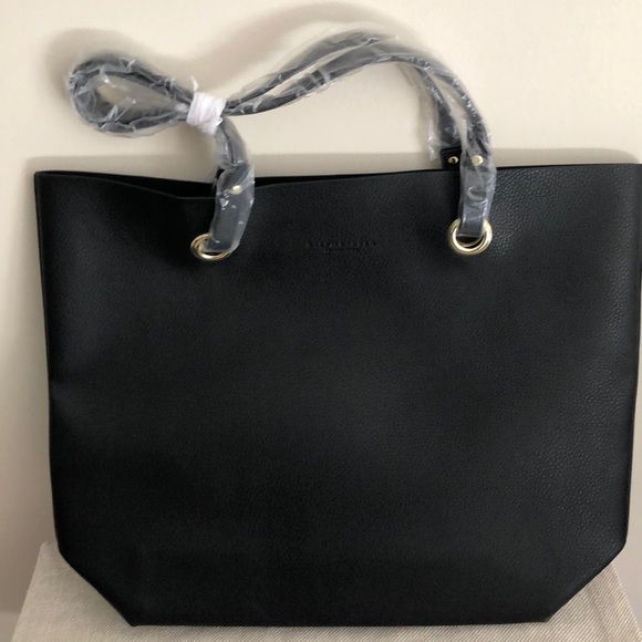 ralph lauren faux leather tote
